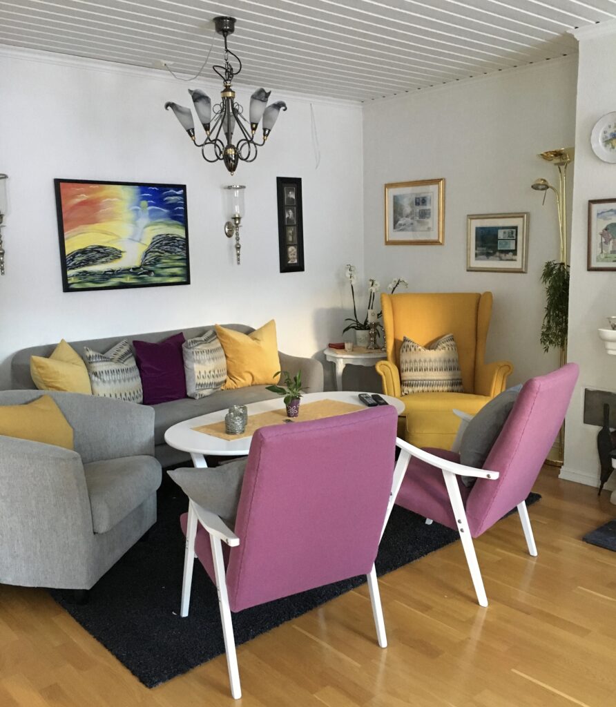 Med feng shui prinsipper, farger og former skaper vi balanse i boligen 