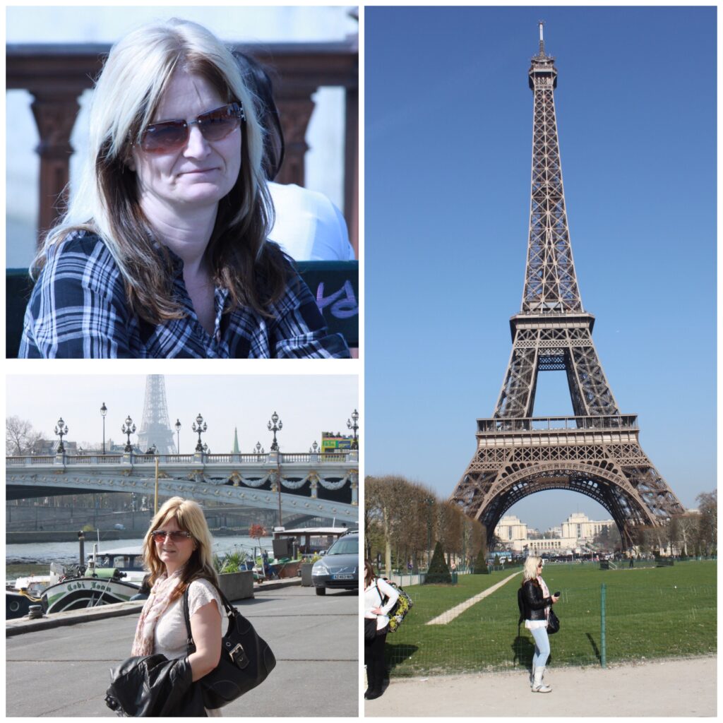 Husker tilbake til turen til Paris