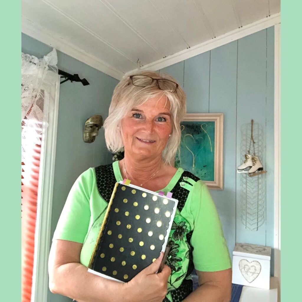 Skriv drømmene ned i en egen bok.