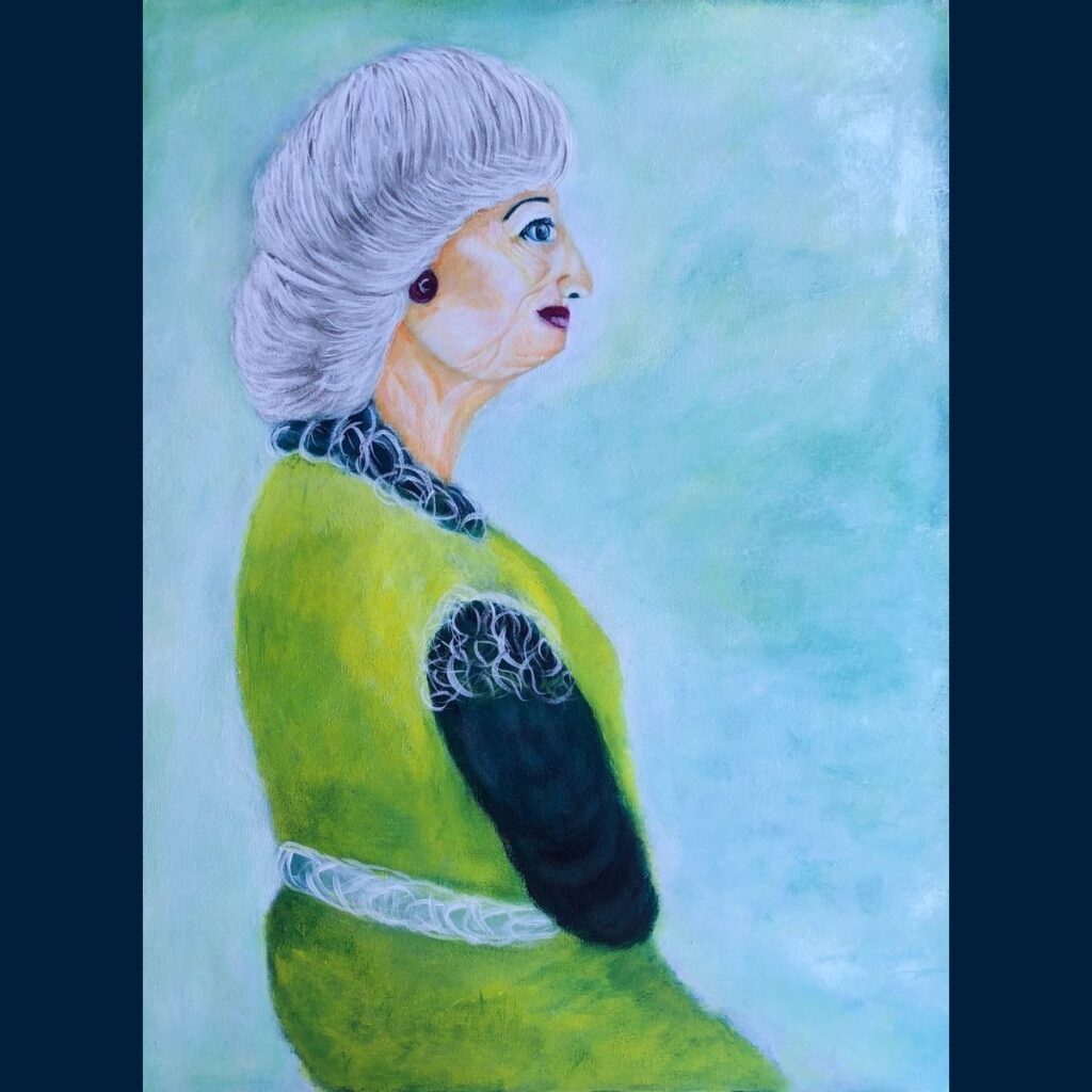 Den fornemme eldre damen