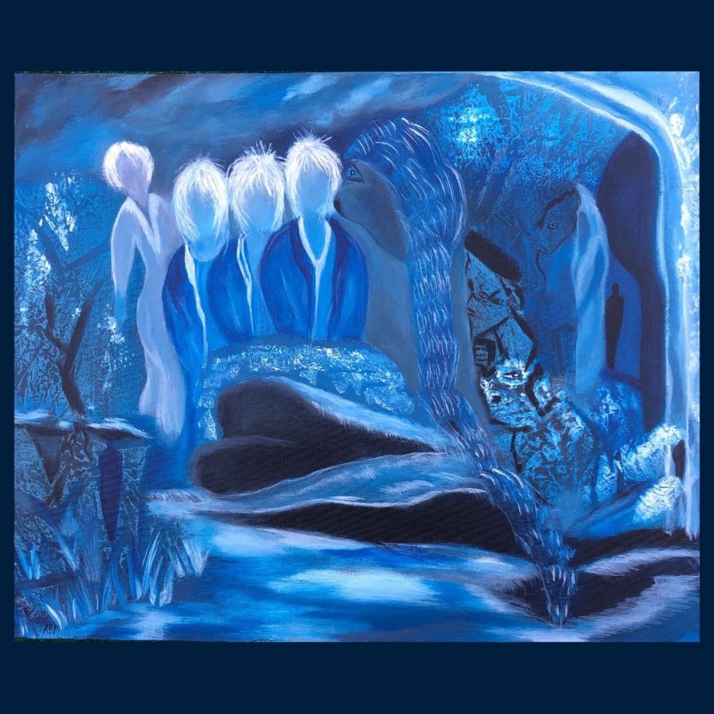 For å kvitte oss med frykt og angst som dette bildet viser må vi finne tilbake til hvorfor den oppsto.