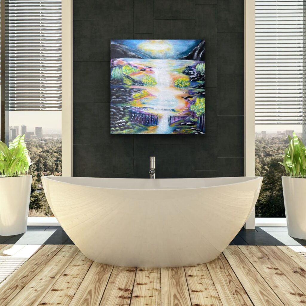 Når vi tar i bruk alle sansene og begynner å vende innover vil vi bli kjent med vårt indre landskap av tanker og følelser. 