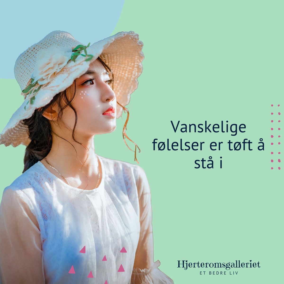 Vanskelige følelser er tøft å stå i